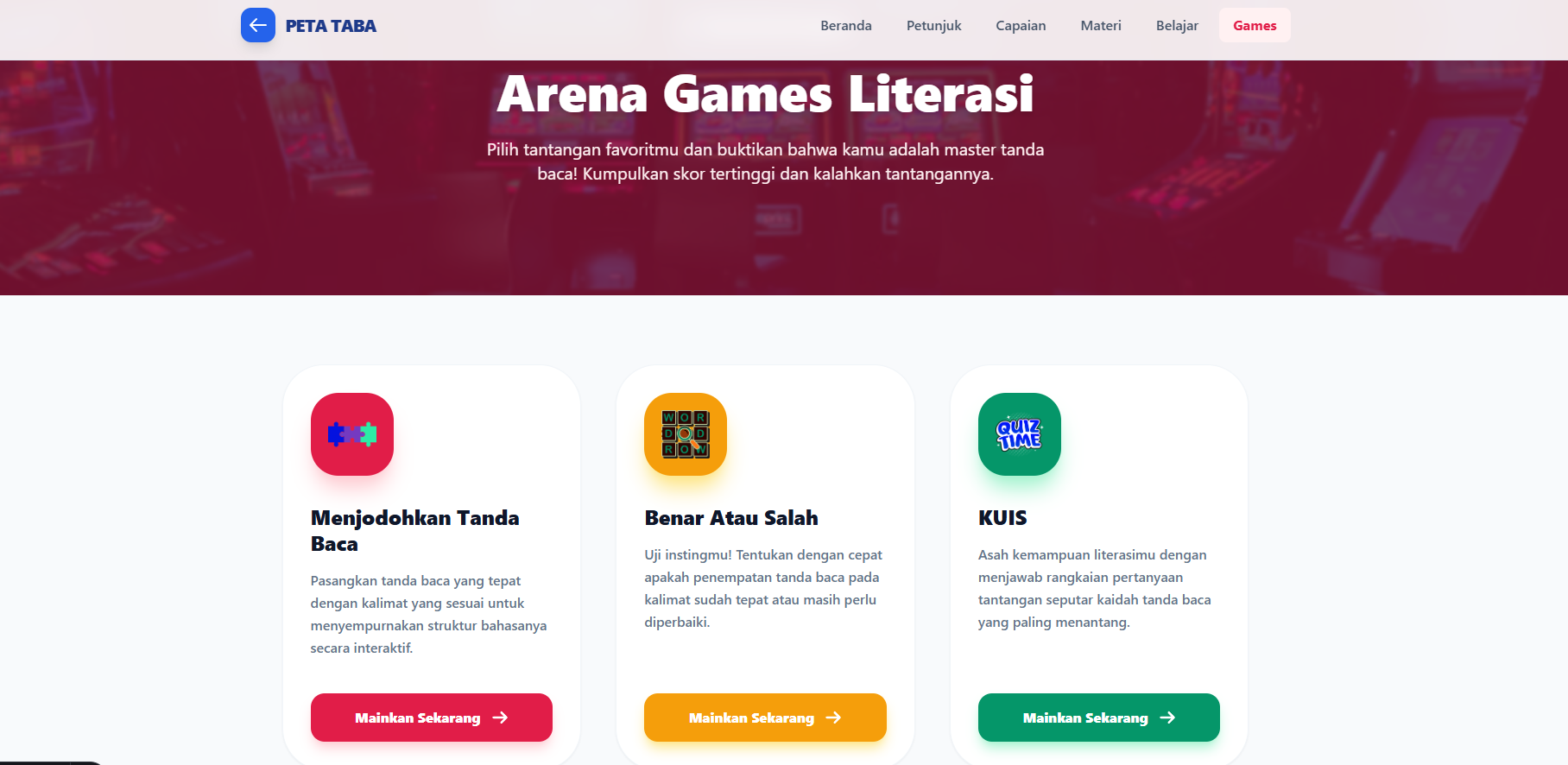 Mainkan Games & Quiz